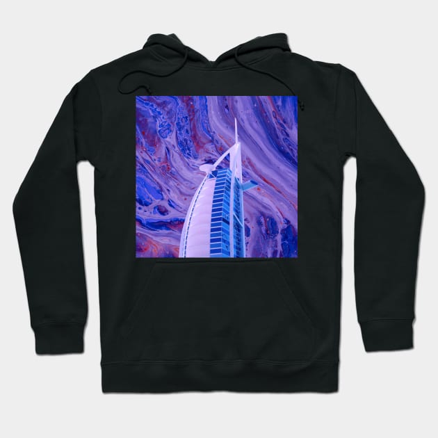 Burj Al Arab Hoodie by RiddhiShah